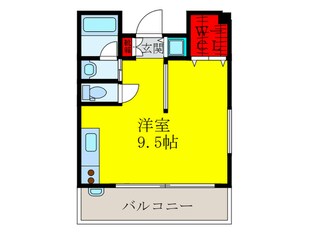 山仁モモゾノマンションの物件間取画像